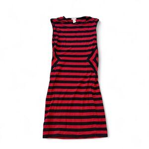 Cache Women's Red and Black Dress